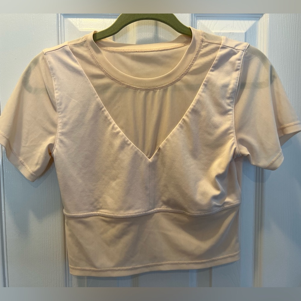 Gaiam - jessica biel crop top